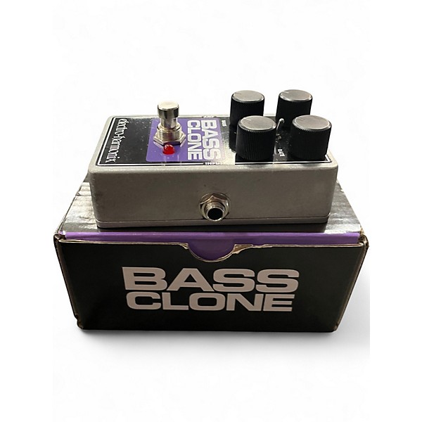 Used Electro-Harmonix Bass Clone Analog Chorus Bass Effect Pedal