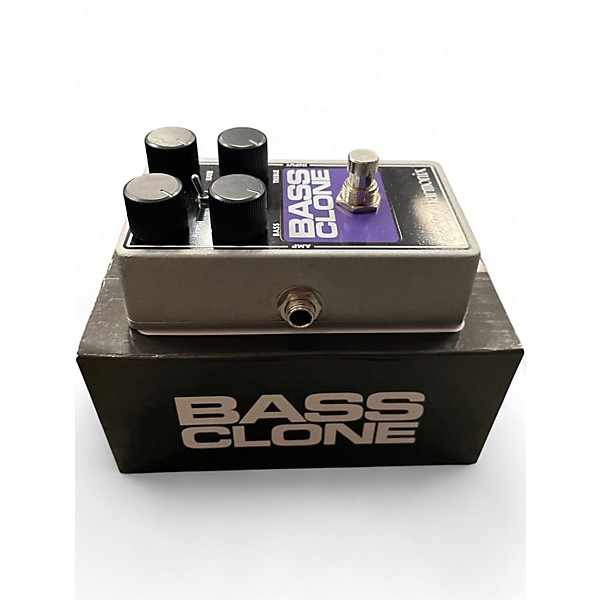 Used Electro-Harmonix Bass Clone Analog Chorus Bass Effect Pedal