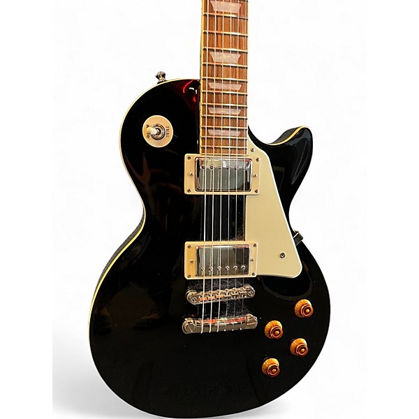 Used Epiphone Les Paul Standard Black Solid Body Electric Guitar