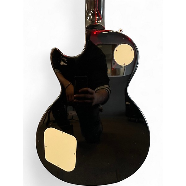 Used Epiphone Les Paul Standard Black Solid Body Electric Guitar