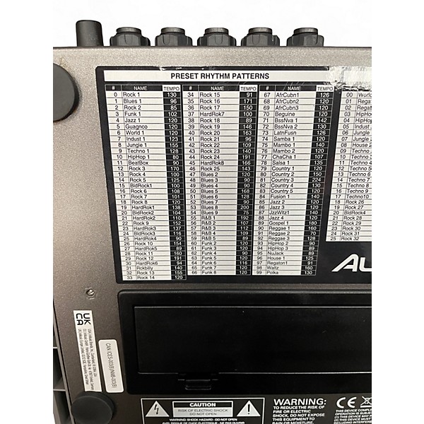 Used Alesis SR18 Drum Machine