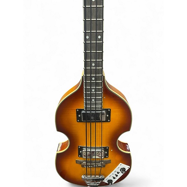 Used Rogue vb100 Vintage Sunburst Electric Bass Guitar