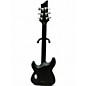 Used Schecter Guitar Research Damien Platinum Black Solid Body Electric Guitar