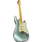 Used 2023 Fender American Professional II Stratocaster MYSTIC SURF GREEN Solid Body Electric Guitar thumbnail