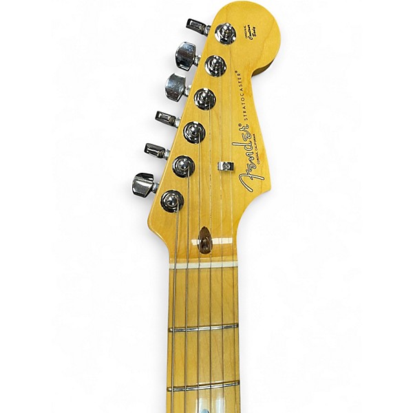 Used 2023 Fender American Professional II Stratocaster MYSTIC SURF GREEN Solid Body Electric Guitar