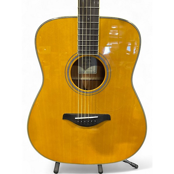 Used Yamaha FG-TA Transacoustic Natural Acoustic Electric Guitar