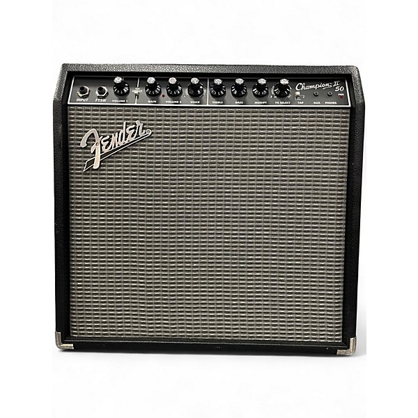 Used Fender Champion II 50 Guitar Combo Amp