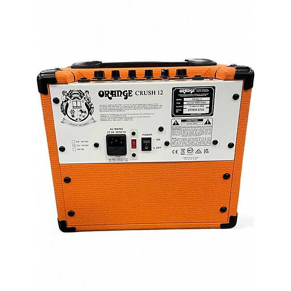Used Orange Amplifiers Crush 12 Guitar Combo Amp