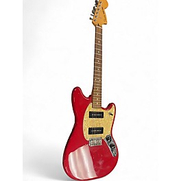 Used Fender Player Mustang RED Solid Body Electric Guitar