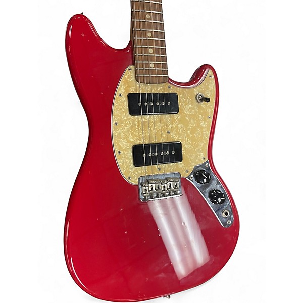 Used Fender Player Mustang RED Solid Body Electric Guitar