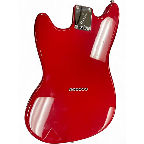 Used Fender Player Mustang RED Solid Body Electric Guitar