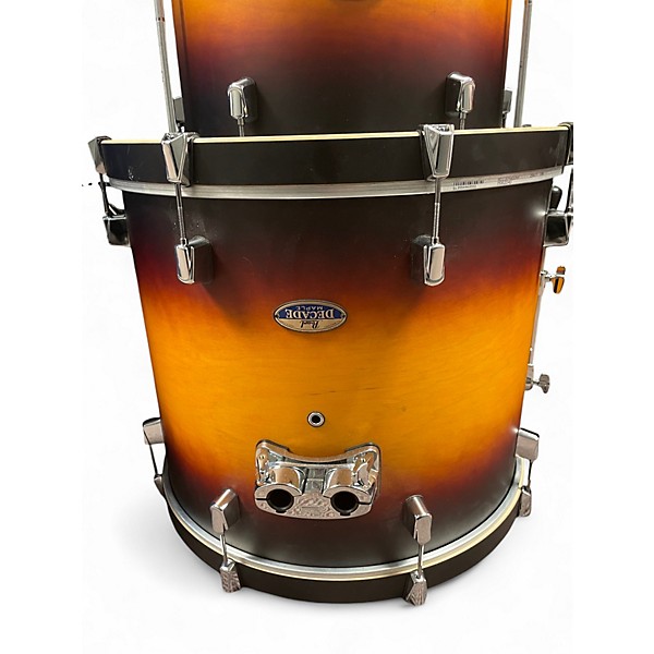 Used Pearl 4 Piece DECADE MAPLE SATIN AMBURST Drum Kit