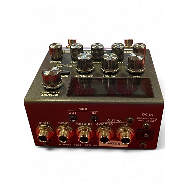 Used BOSS IR200 Effect Processor