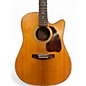 Used Ibanez PF5EX LG Natural Acoustic Electric Guitar
