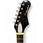 Used Silvertone 1478 Black Solid Body Electric Guitar