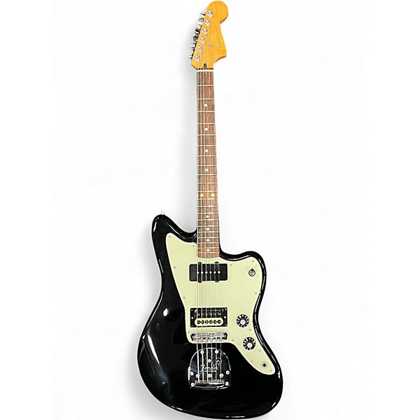 Used 2010 Fender Blacktop Jazzmaster Black Solid Body Electric Guitar