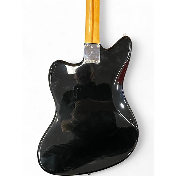 Used 2010 Fender Blacktop Jazzmaster Black Solid Body Electric Guitar