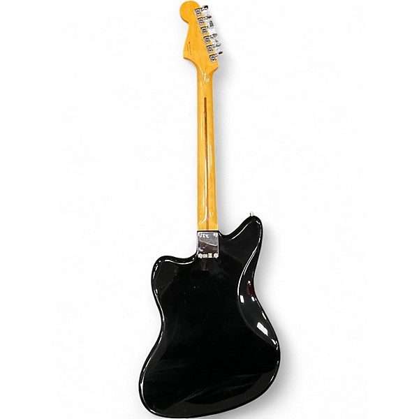 Used 2010 Fender Blacktop Jazzmaster Black Solid Body Electric Guitar
