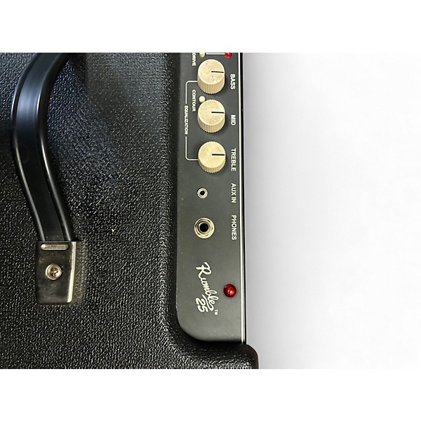 Used Fender Rumble 25 25W 1x10 Bass Combo Amp