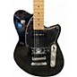 Used Reverend Double Agent Black Solid Body Electric Guitar