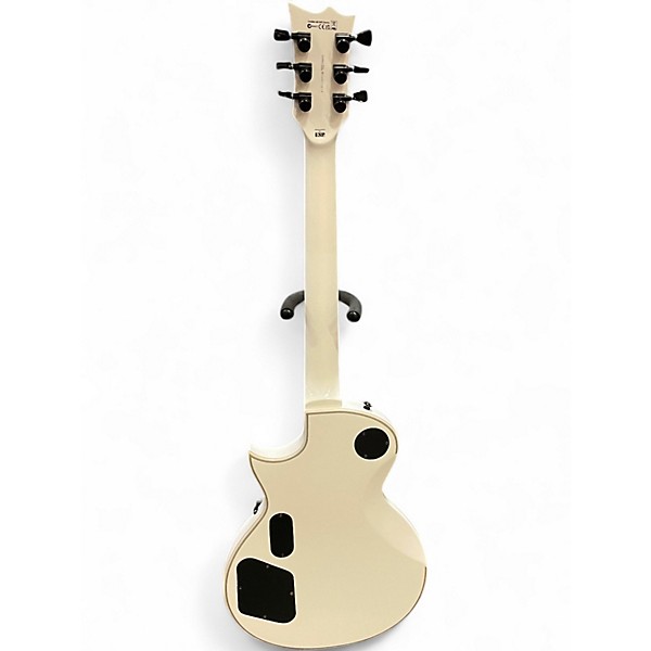 Used ESP James Hetfield Iron Cross Arctic White Solid Body Electric Guitar