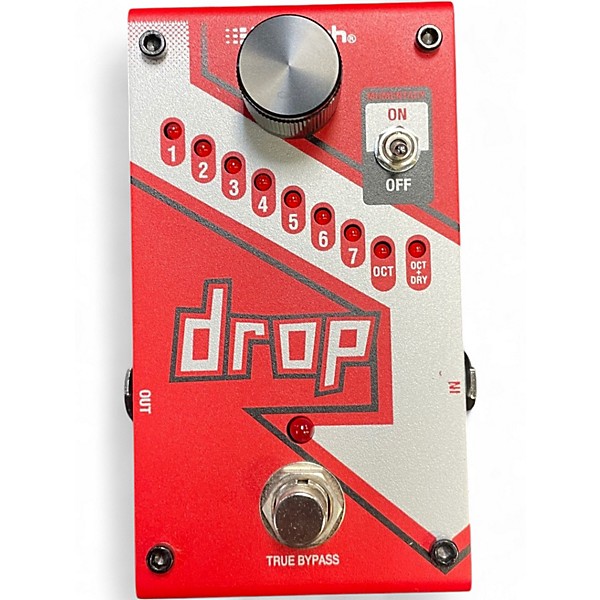 Used DigiTech The Drop Polyphonic Drop Tune Pitch-Shifter Effect Pedal