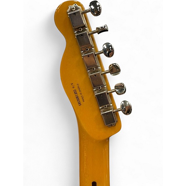 Used Fender Modern Player Telecaster Black Solid Body Electric Guitar