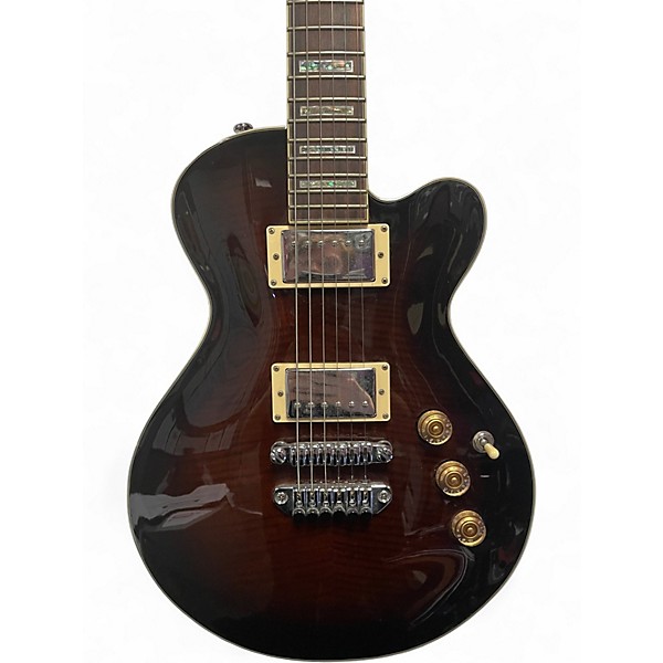 Used Ibanez ARC100 Brown Burst Solid Body Electric Guitar