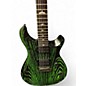 Used PRS SE Swamp Ash CE 24 Black and Green Solid Body Electric Guitar