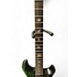 Used PRS SE Swamp Ash CE 24 Black and Green Solid Body Electric Guitar