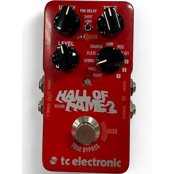 Used TC Electronic Hall Of Fame 2 Reverb Effect Pedal
