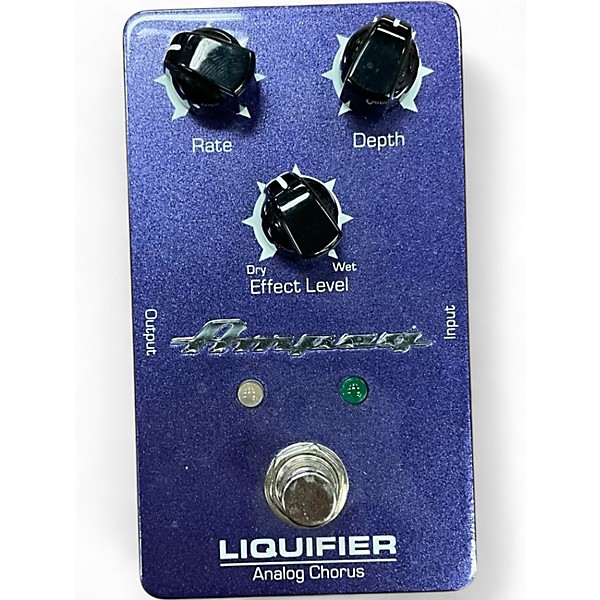 Used Ampeg Liquifier Analog Chorus Effect Pedal
