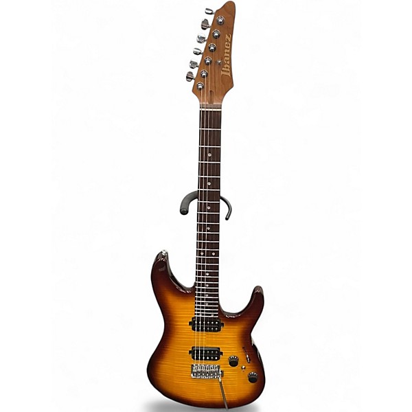 Used Ibanez AZ24S1F 2 Tone Sunburst Solid Body Electric Guitar