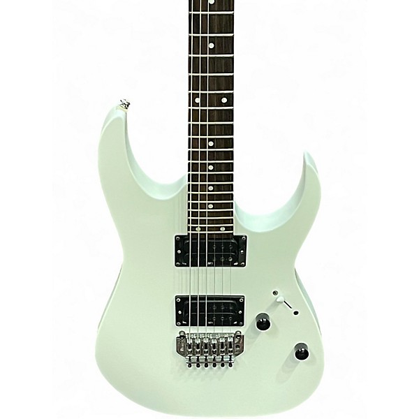 Used Ibanez RG120 Alpine White Solid Body Electric Guitar