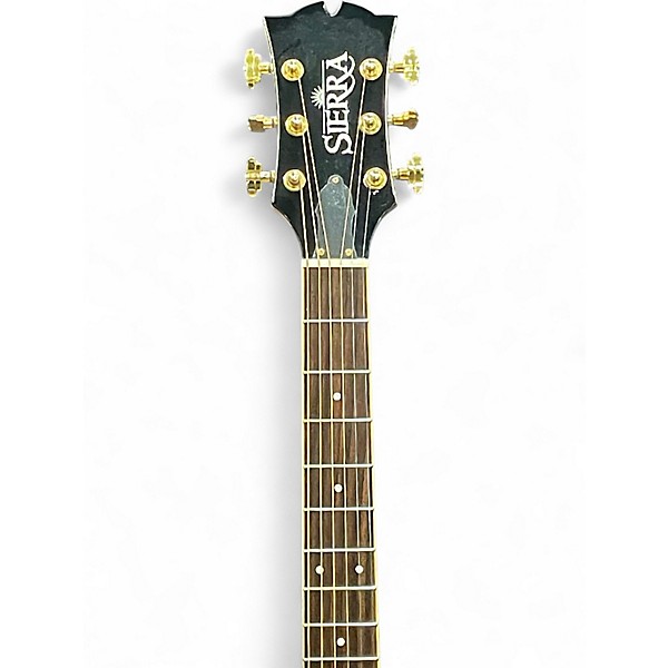 Used Sierra SJ88CE Natural Acoustic Electric Guitar