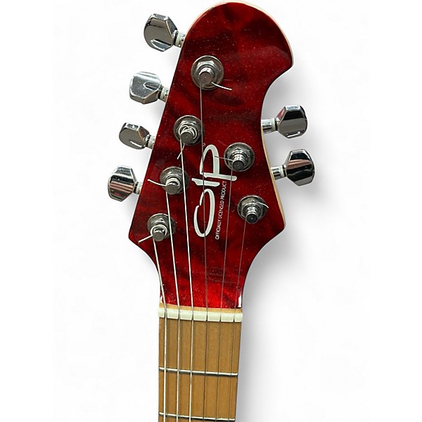 Used Oip MM1 Red Solid Body Electric Guitar