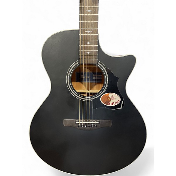 Used Ibanez AE140 Black Acoustic Guitar