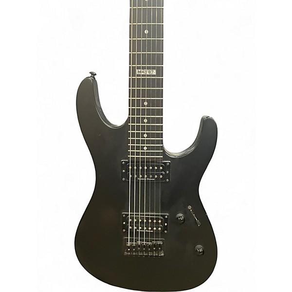 Used ESP LTD M107 Black Solid Body Electric Guitar
