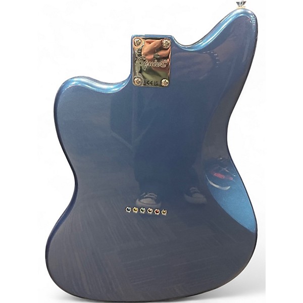 Used Squier PRANAROMAL JAZZMASTER Blue Solid Body Electric Guitar
