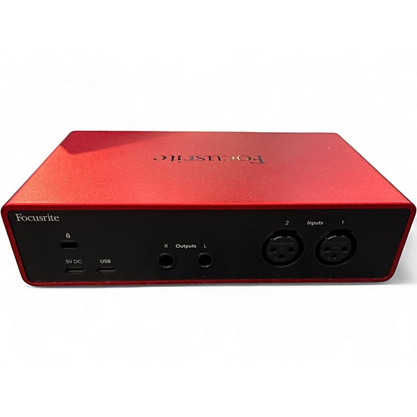 Used Focusrite 2I2 GEN 4 Audio Interface