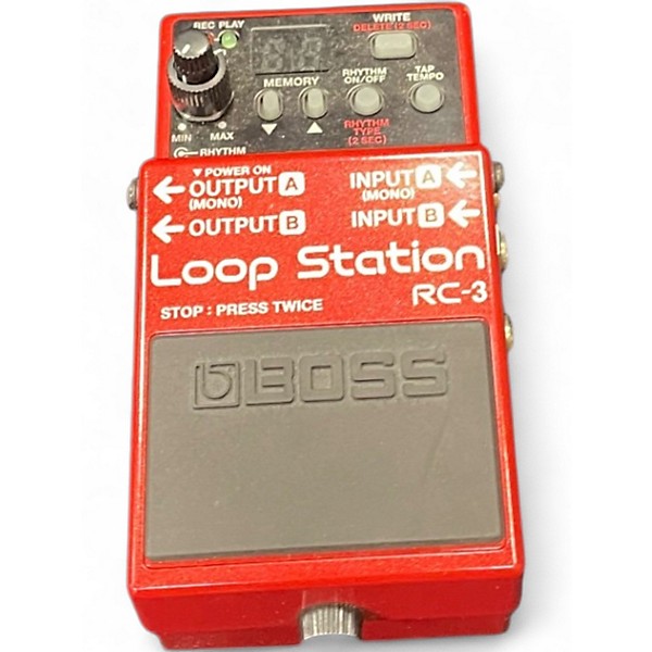 Used BOSS RC3 Loop Station Pedal