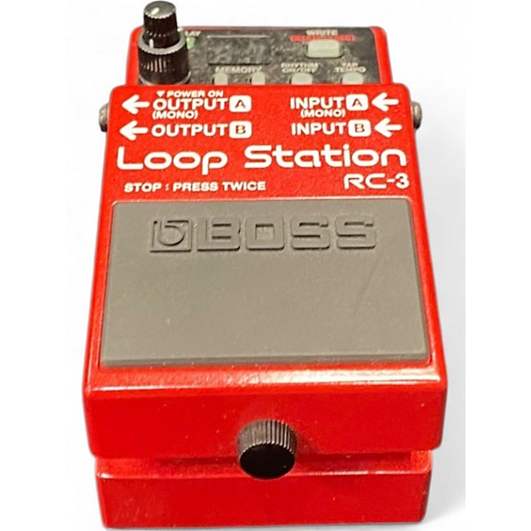 Used BOSS RC3 Loop Station Pedal