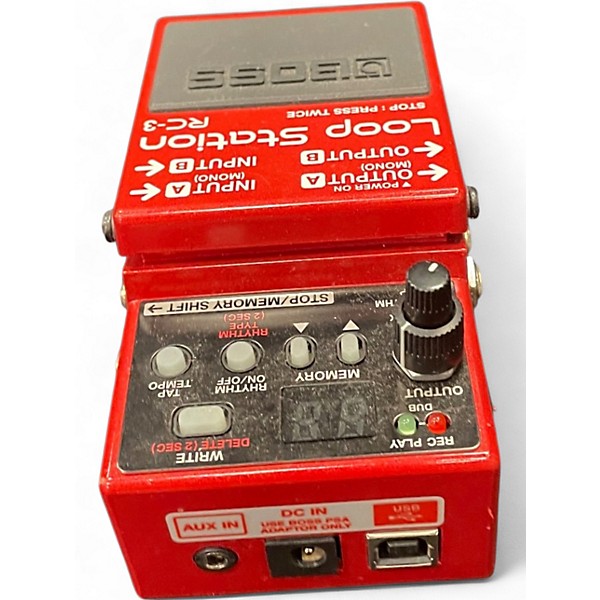 Used BOSS RC3 Loop Station Pedal