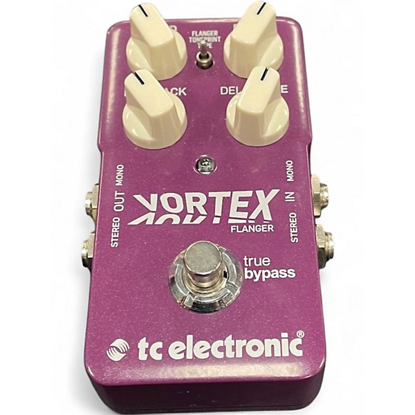 Used TC Electronic Vortex Flanger Effect Pedal