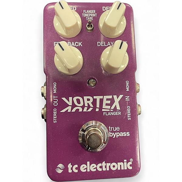 Used TC Electronic Vortex Flanger Effect Pedal