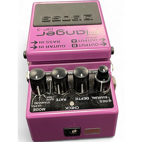 Used BOSS BF3 Flanger Effect Pedal