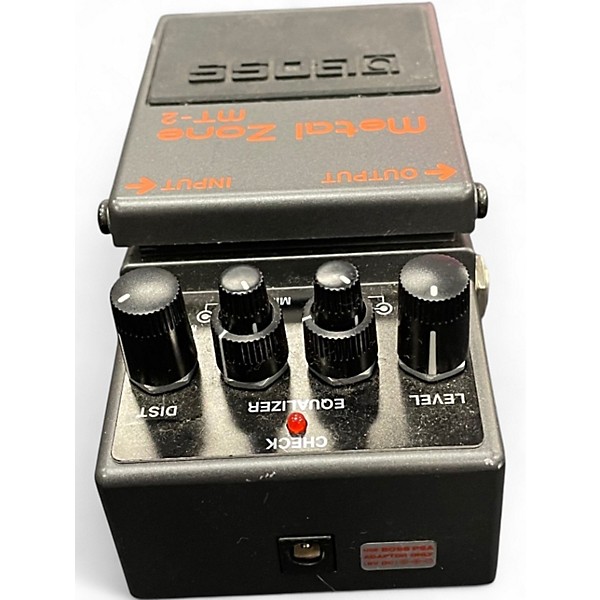Used BOSS MT2 Metal Zone Distortion Effect Pedal