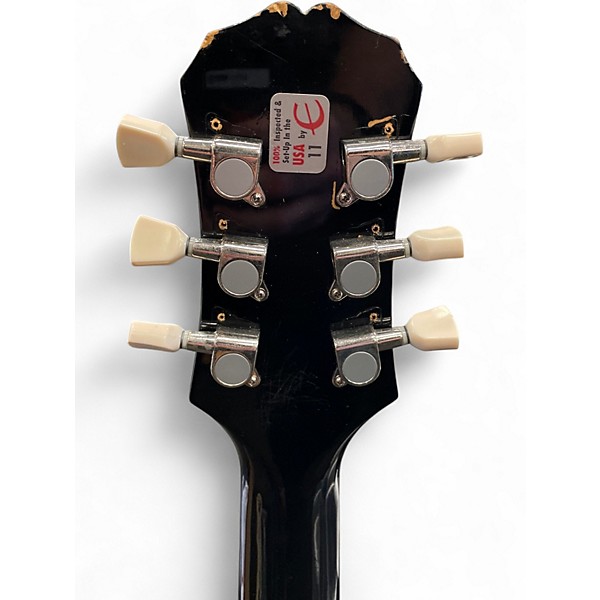 Used Epiphone Les Paul Junior Single Cut 2 Color Sunburst Solid Body Electric Guitar
