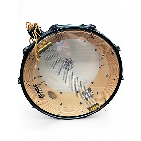 Used SJC Drums 14in Jay Weinberg Signature Snare Orange Drum