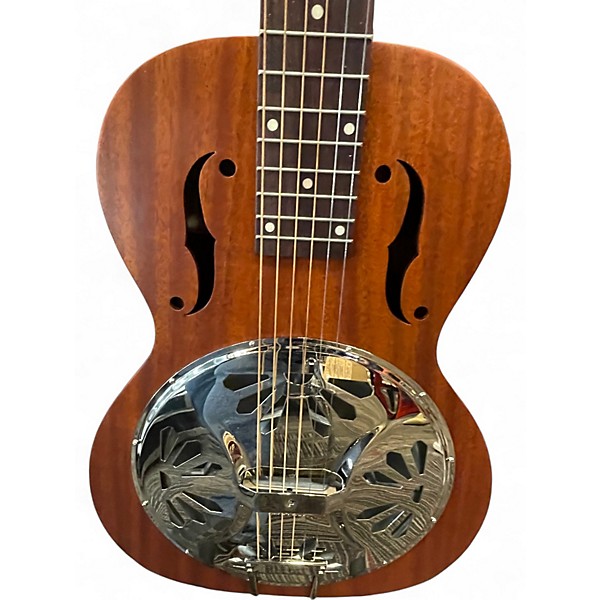 Used Gretsch Guitars G9210 Boxcar Square Neck Natural Resonator Guitar